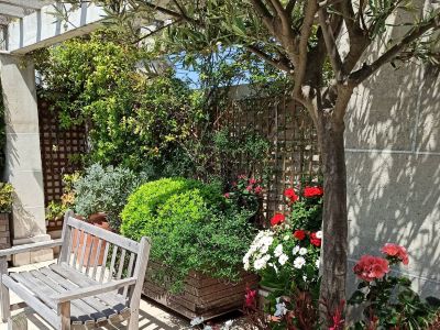 terrasse Parisienne rue Raynouard   15 em arrondissement