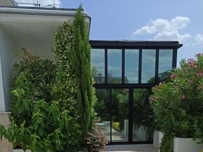 Terrasse aménagée à Neuilly Sur Seine